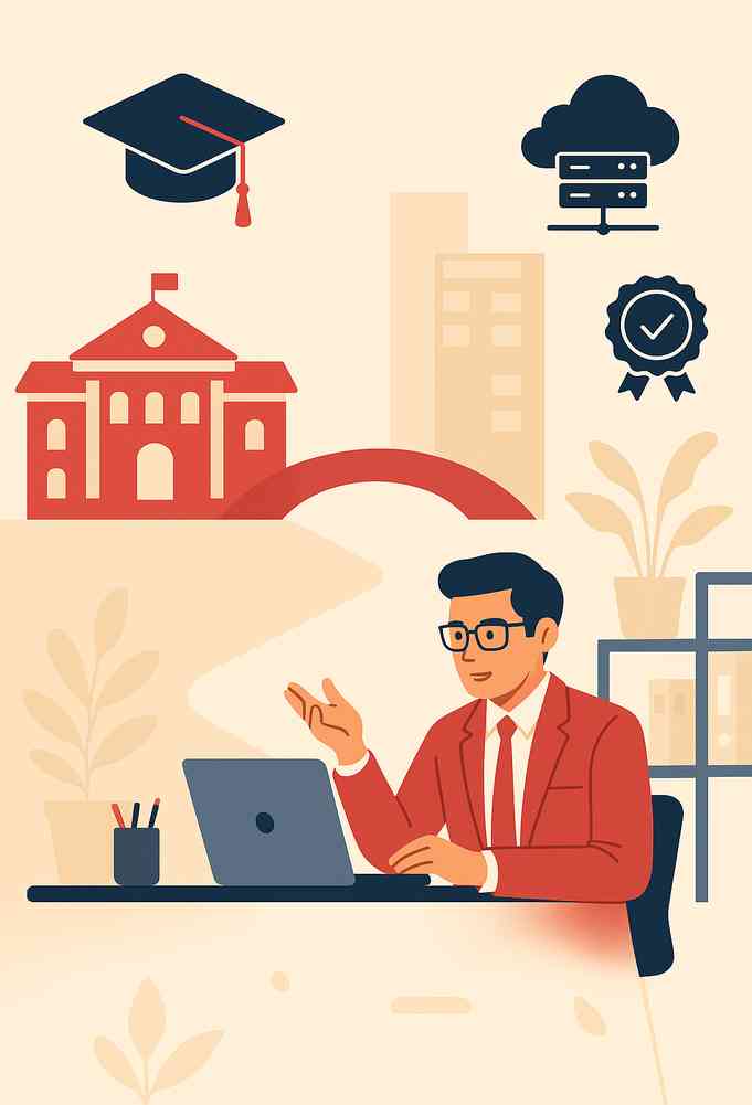 ScholarIQ academic-industry partnership concept